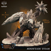 Mountain Titan 3D-printed model